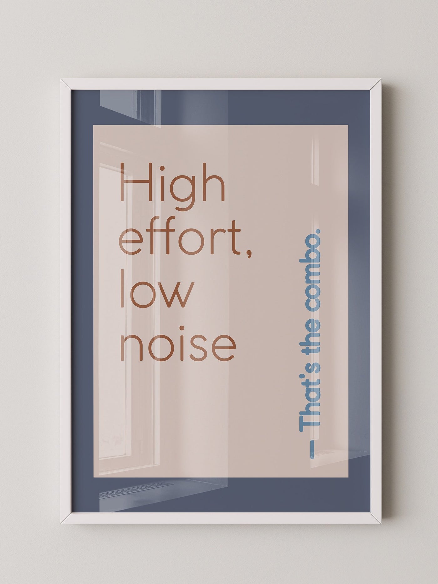 Motivation Typografie minimalistisch