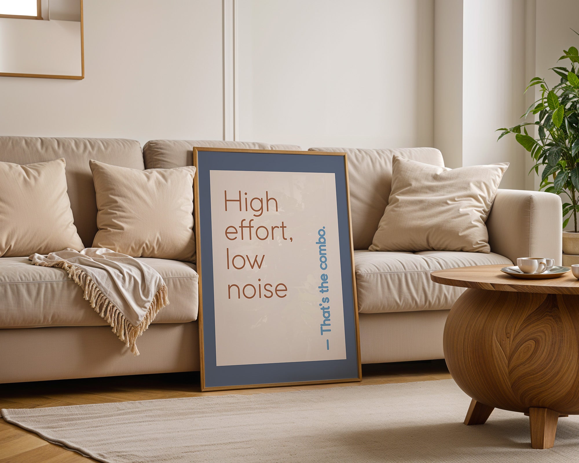 Motivation Typografie minimalistisch