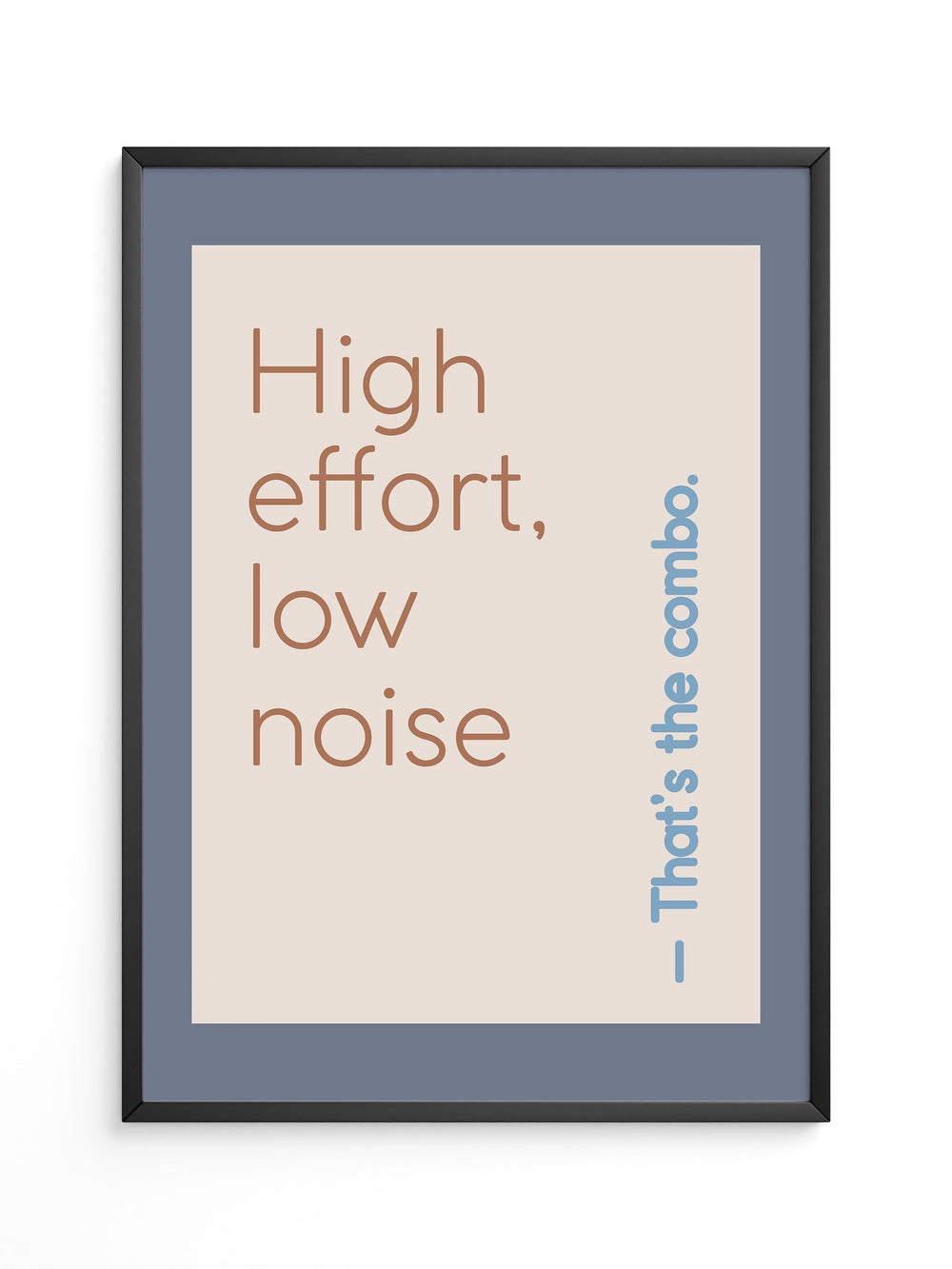 Motivation Typografie minimalistisch