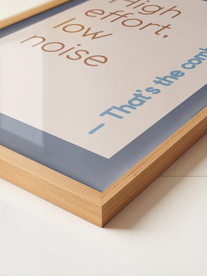 Motivation Typografie minimalistisch