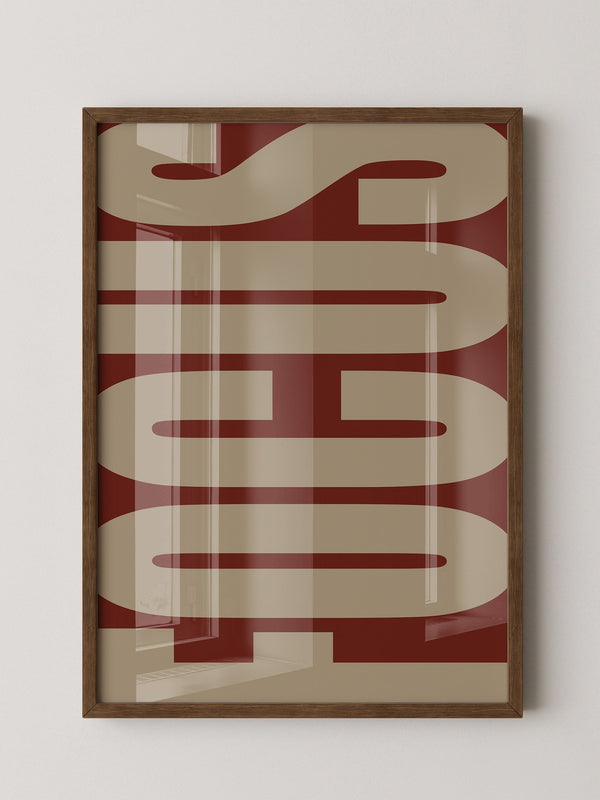 Typografie Retro XXL