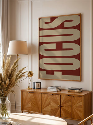Typografie Retro XXL