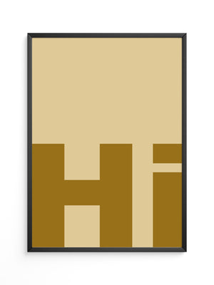HT Kunst Beige Braun
