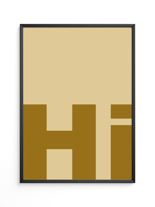 HT Kunst Beige Braun