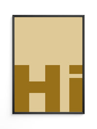 HT Kunst Beige Braun