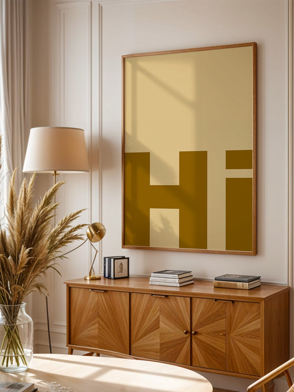 HT Kunst Beige Braun