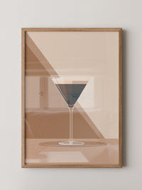 Espresso Martini grafisch stilisiert