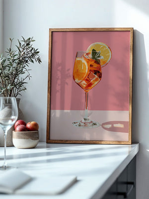 Aperol Aperitif Orange Pastell