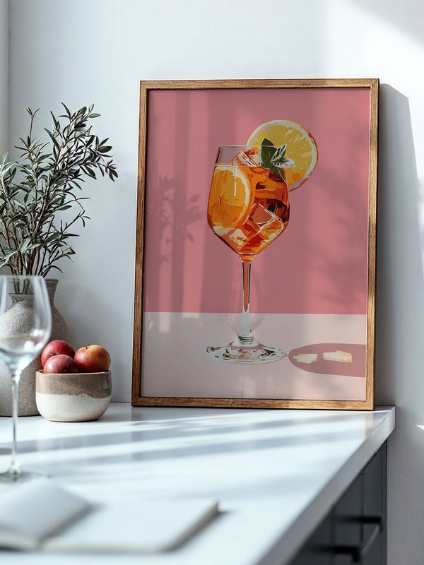 Aperol Aperitif Orange Pastell