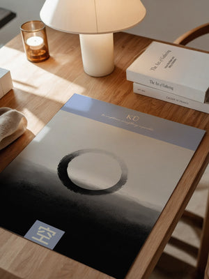 Zen Kreis minimalistisch