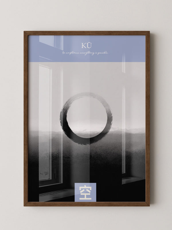Zen Kreis minimalistisch