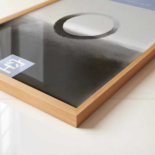 Zen Kreis minimalistisch