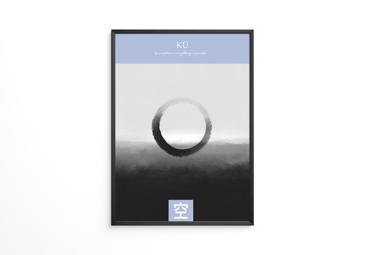 Zen Kreis minimalistisch