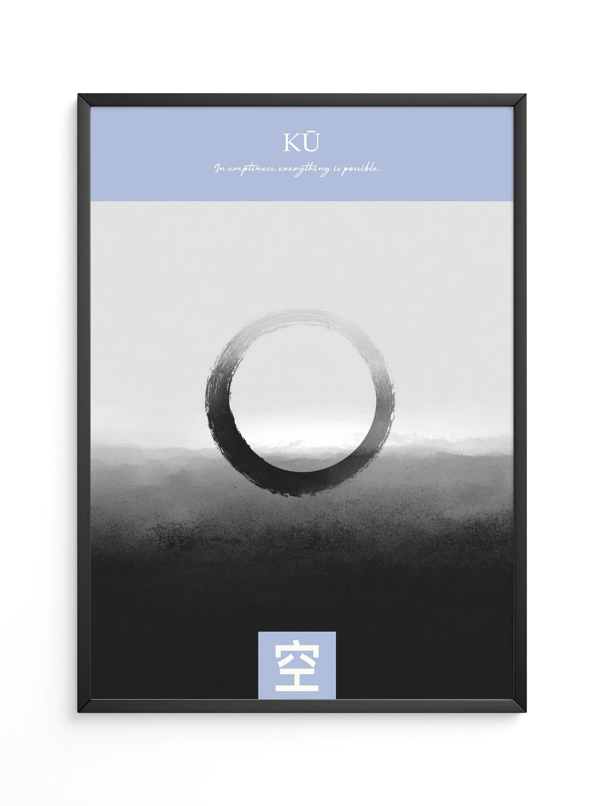 Zen Kreis minimalistisch