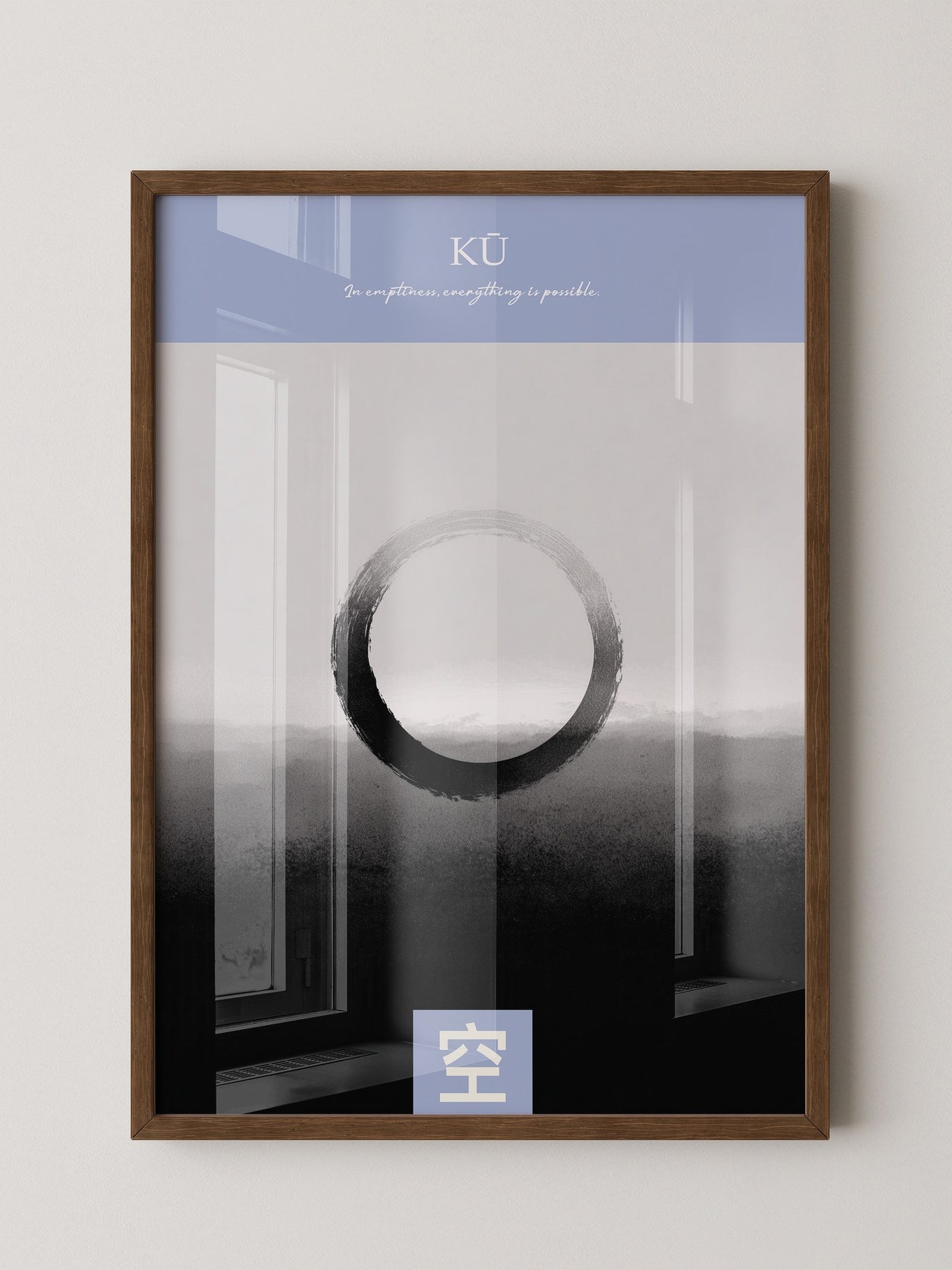 Zen Kreis minimalistisch