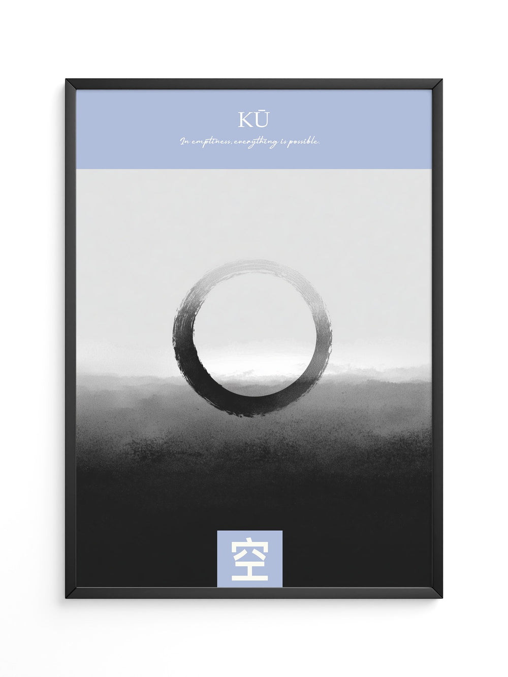 Zen Kreis minimalistisch