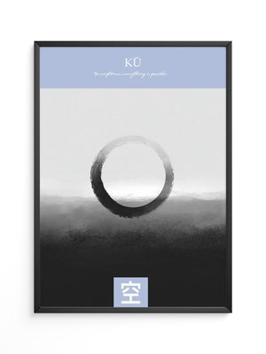 Zen Kreis minimalistisch