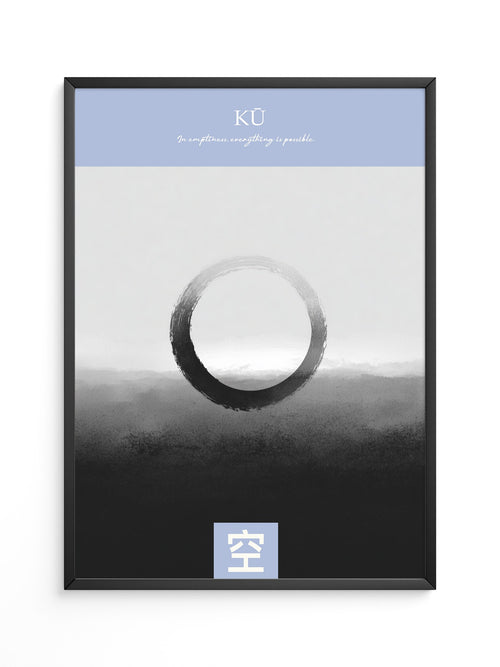 Zen Kreis minimalistisch