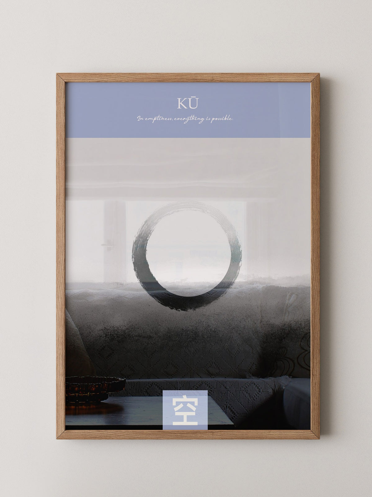 Zen Kreis minimalistisch