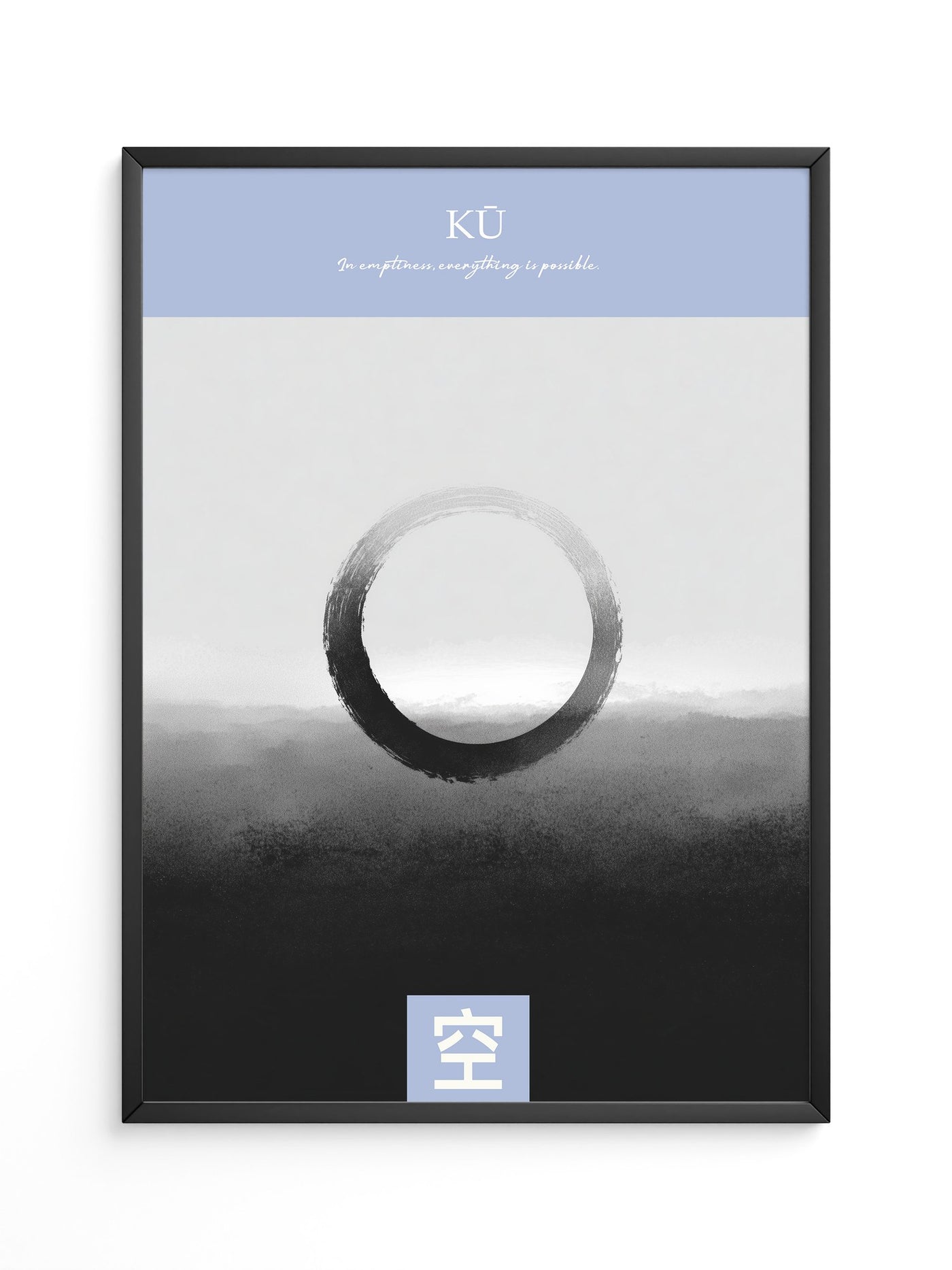 Zen Kreis minimalistisch