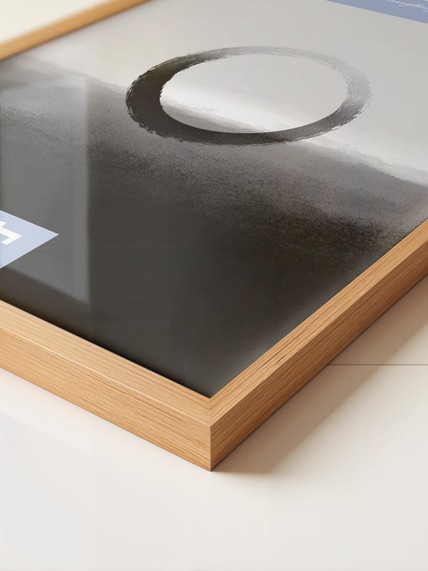 Zen Kreis minimalistisch