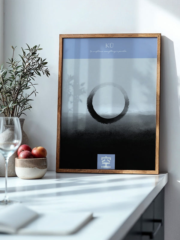 Zen Kreis minimalistisch