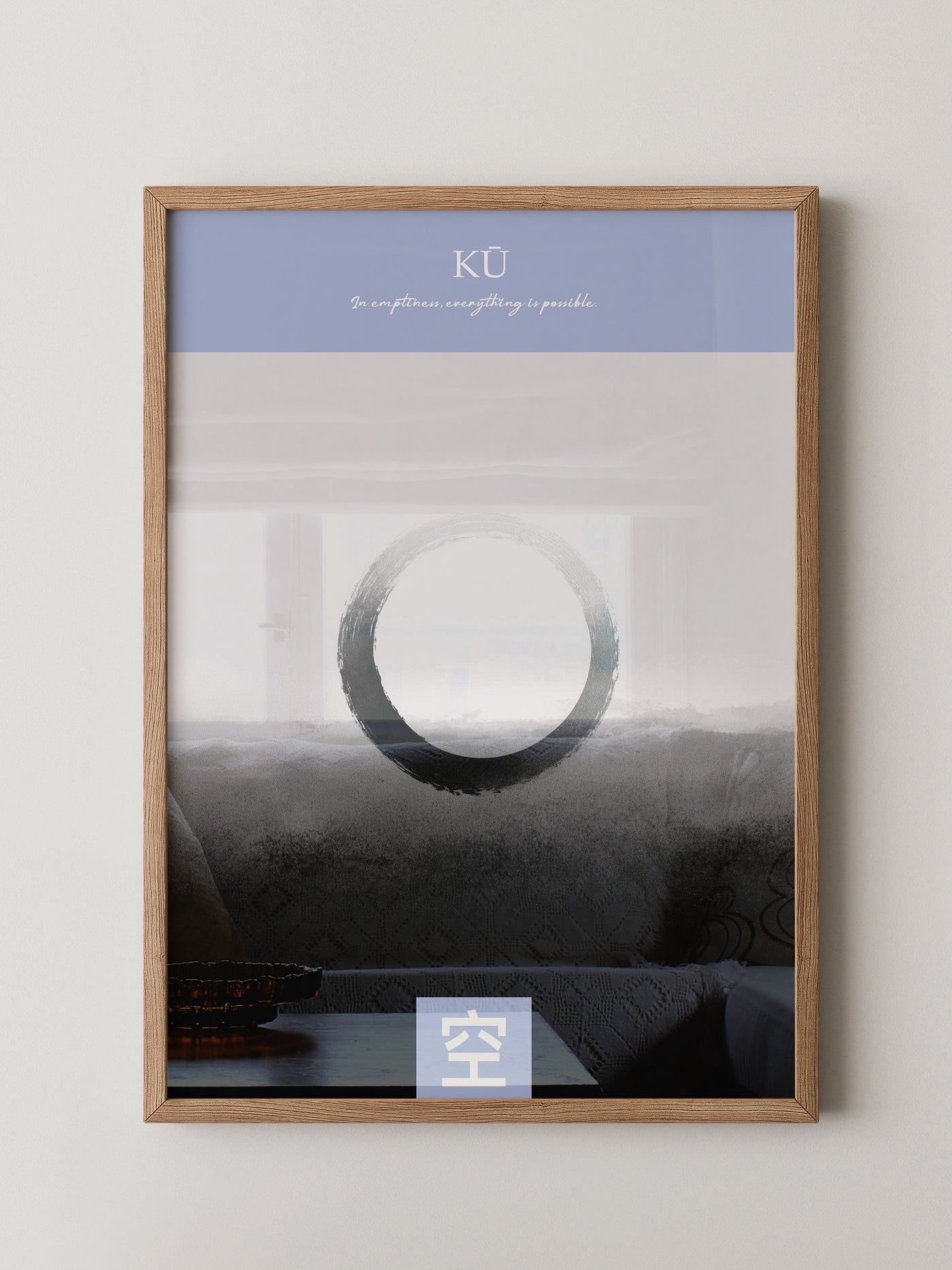 Zen Kreis minimalistisch