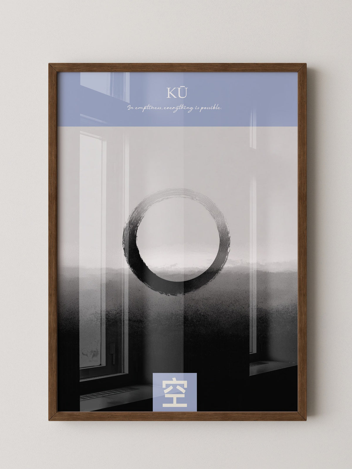 Zen Kreis minimalistisch