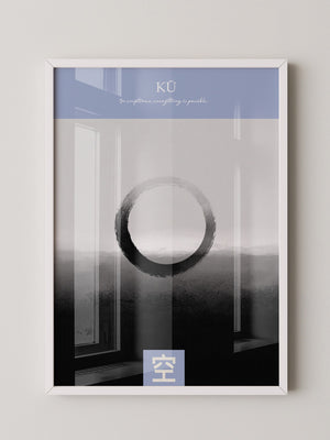 Zen Kreis minimalistisch