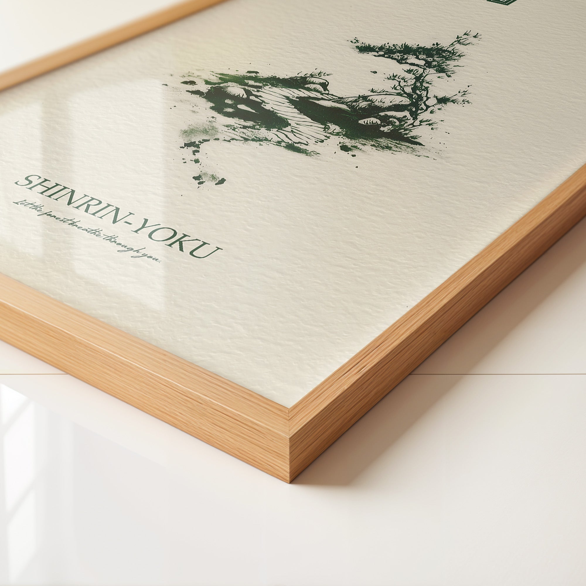 Bonsai Pfad minimalistisch