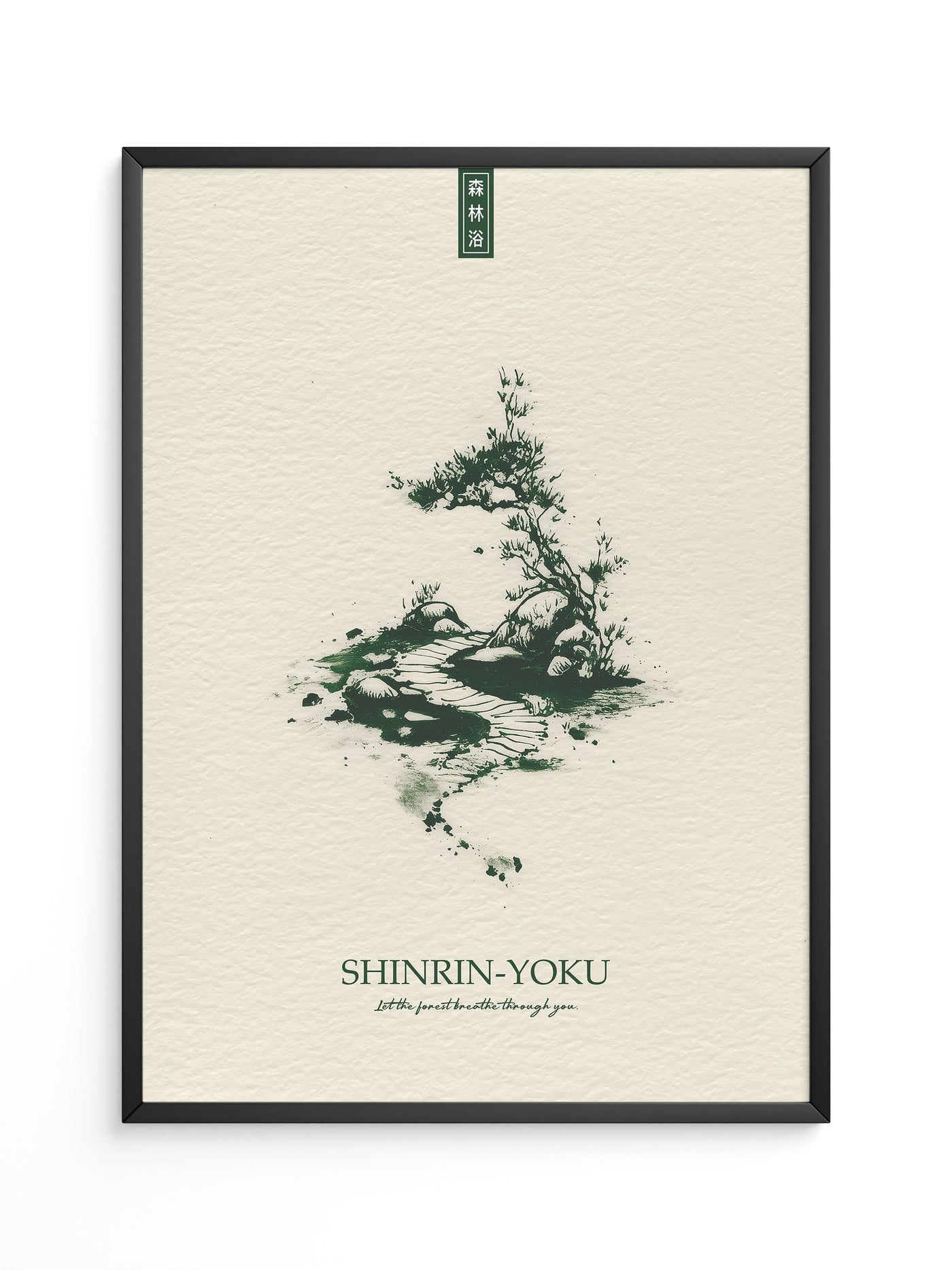 Bonsai Pfad minimalistisch