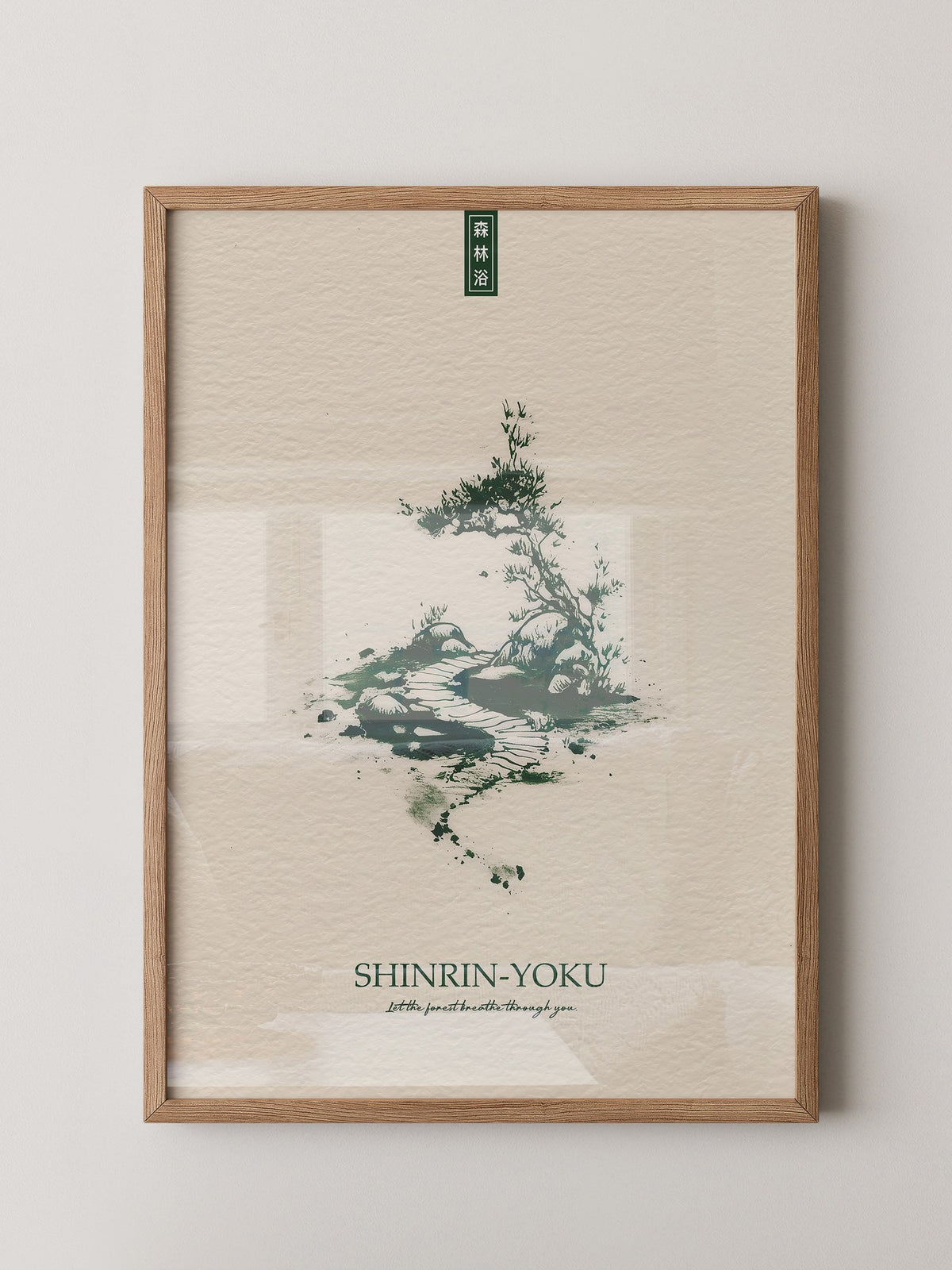 Bonsai Pfad minimalistisch