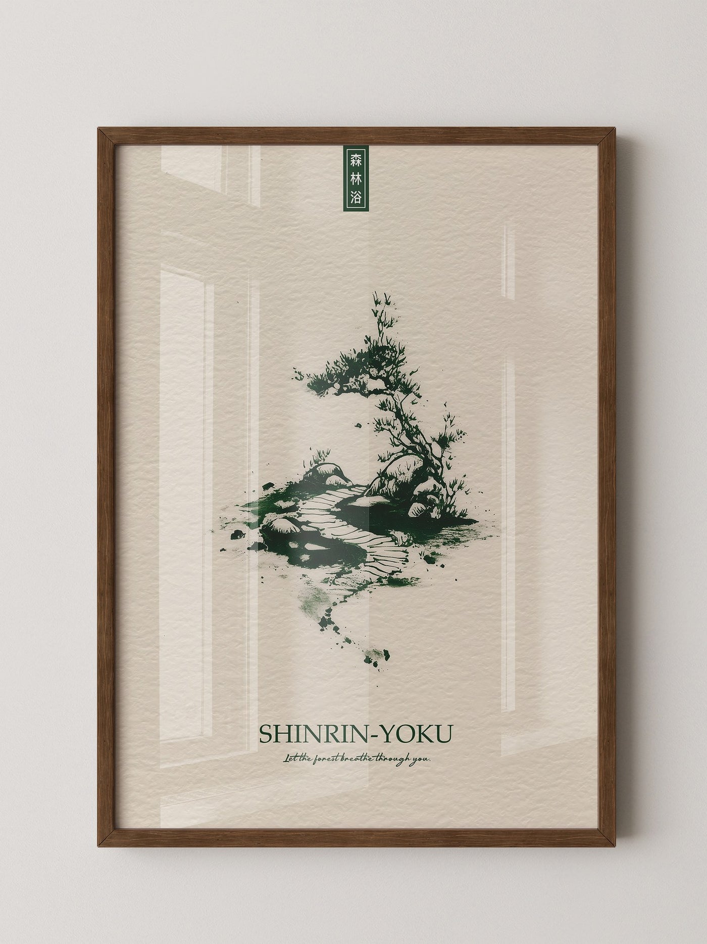 Bonsai Pfad minimalistisch