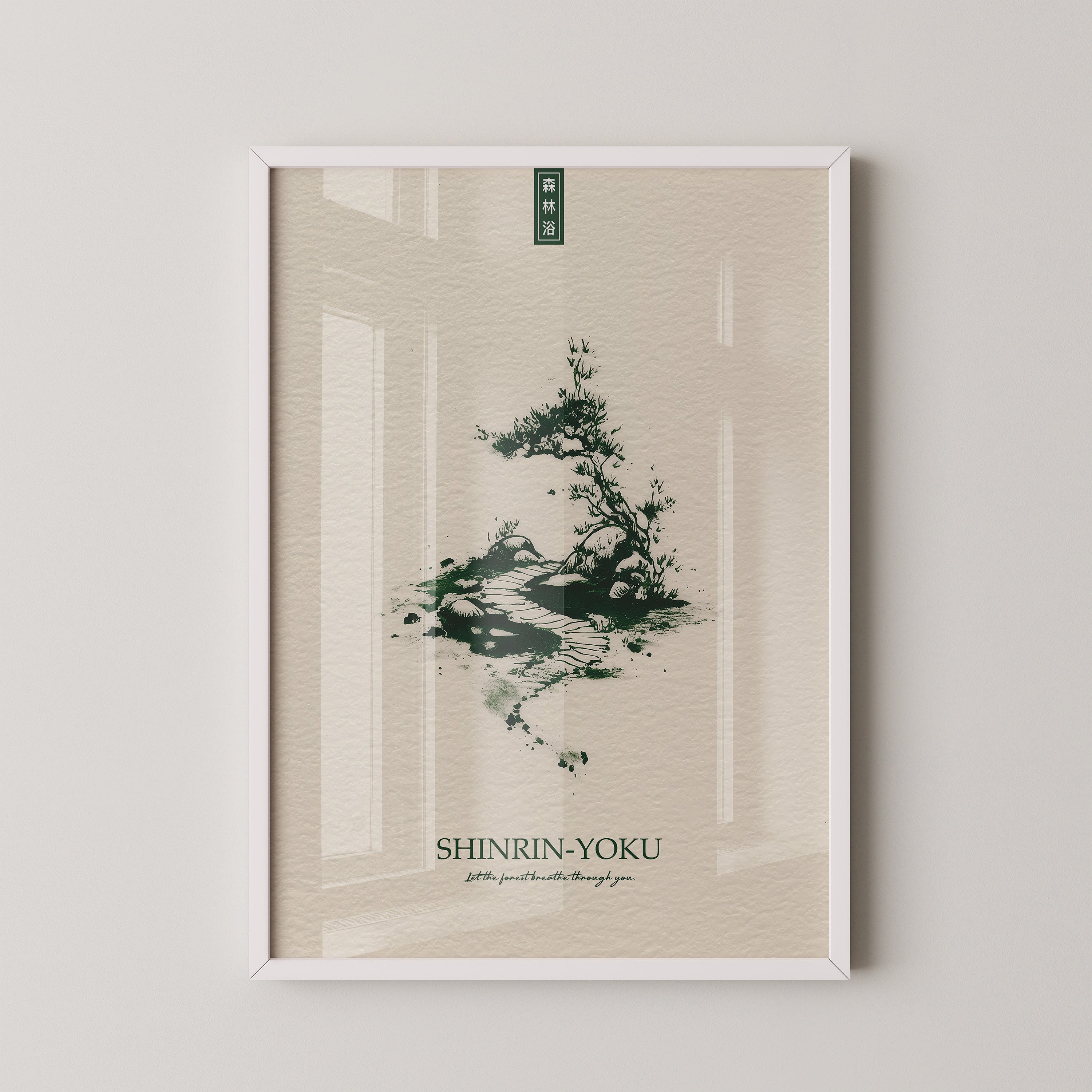 Bonsai Pfad minimalistisch