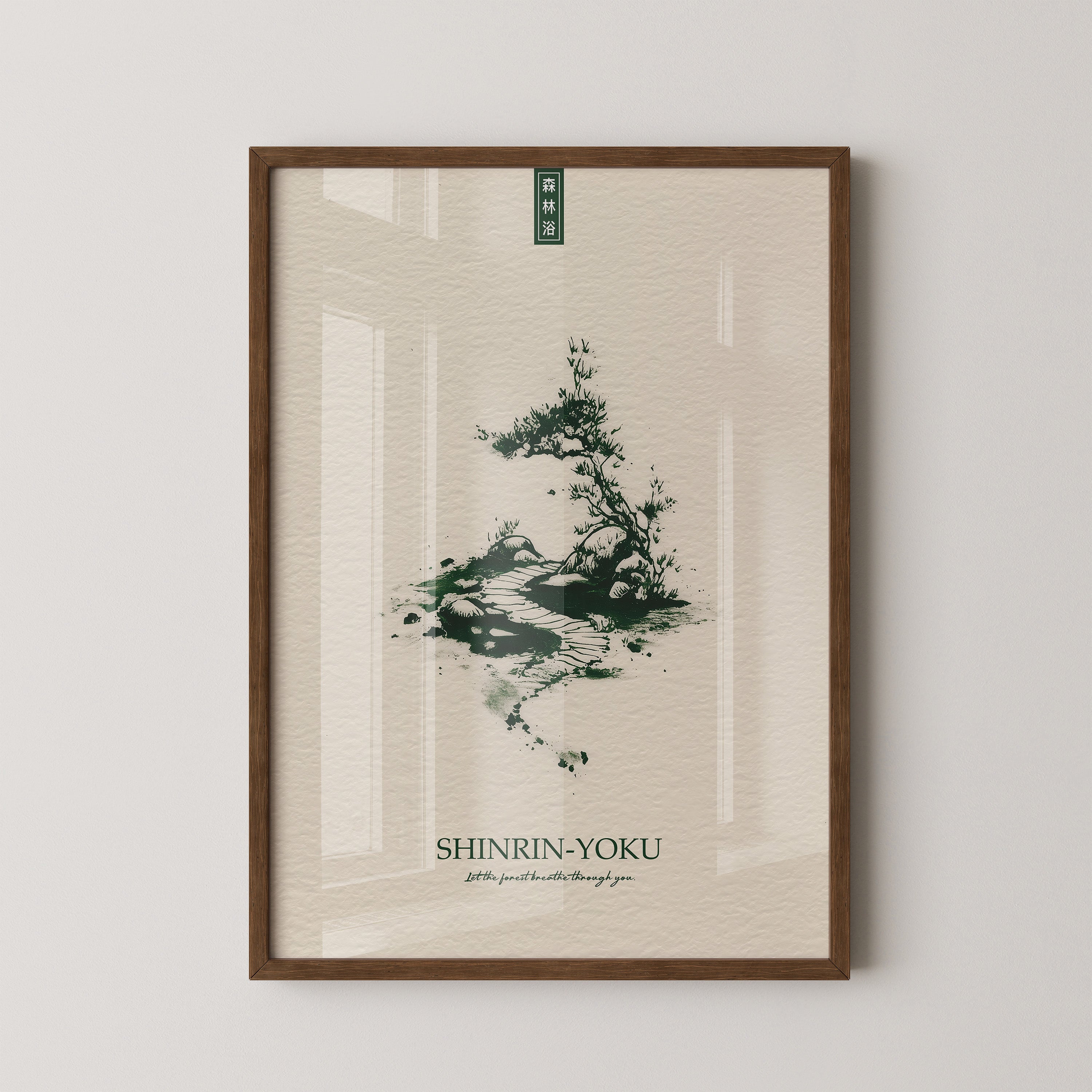Bonsai Pfad minimalistisch