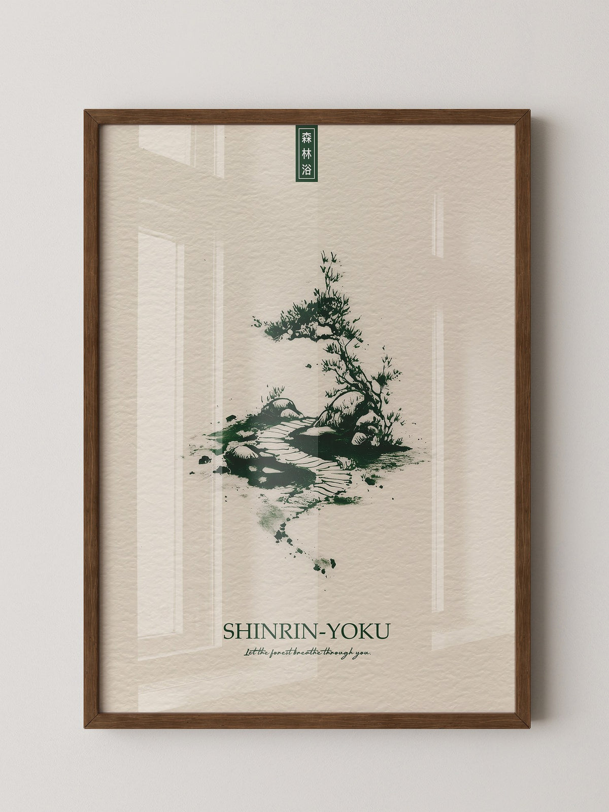 Bonsai Pfad minimalistisch