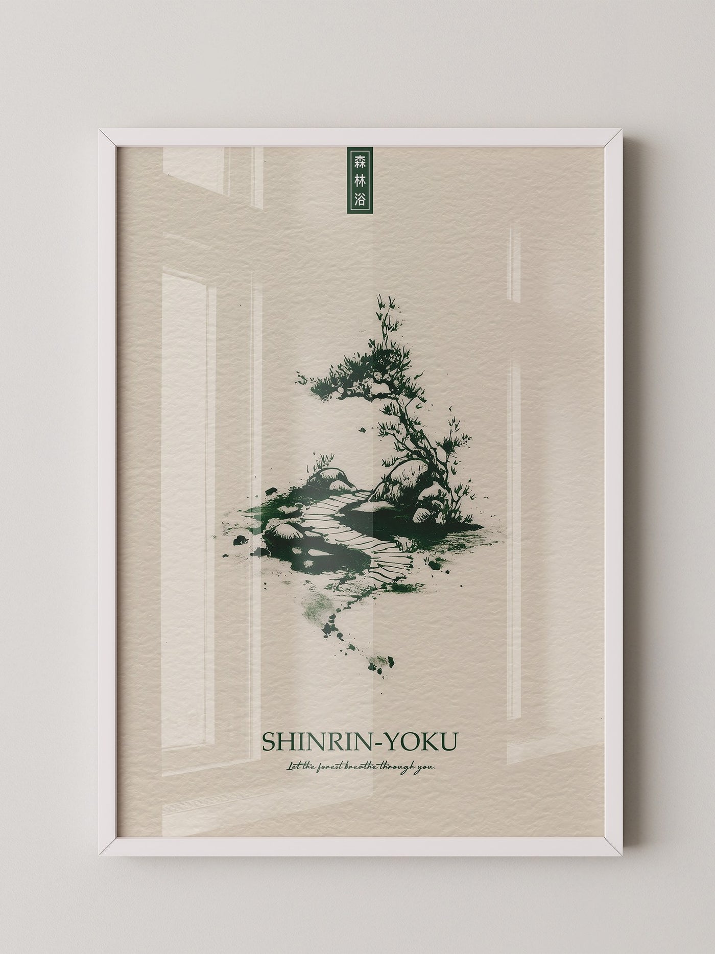 Bonsai Pfad minimalistisch
