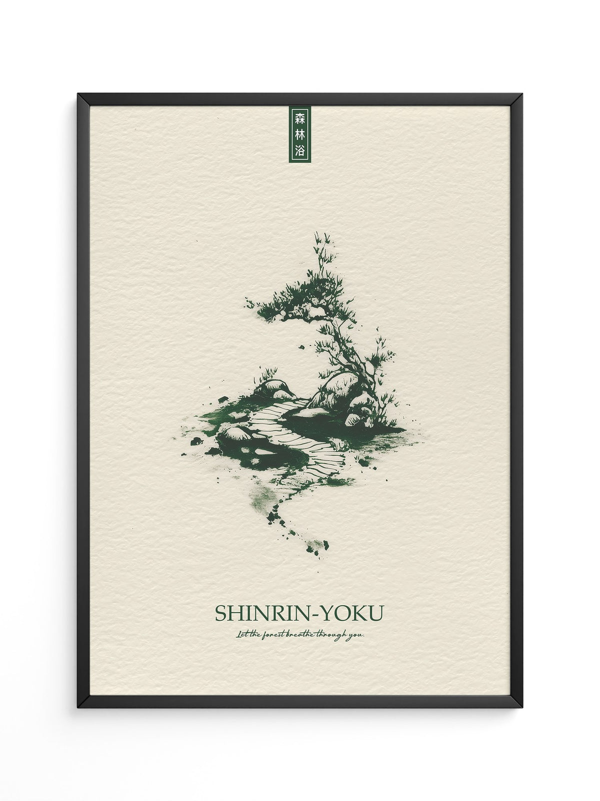 Bonsai Pfad minimalistisch
