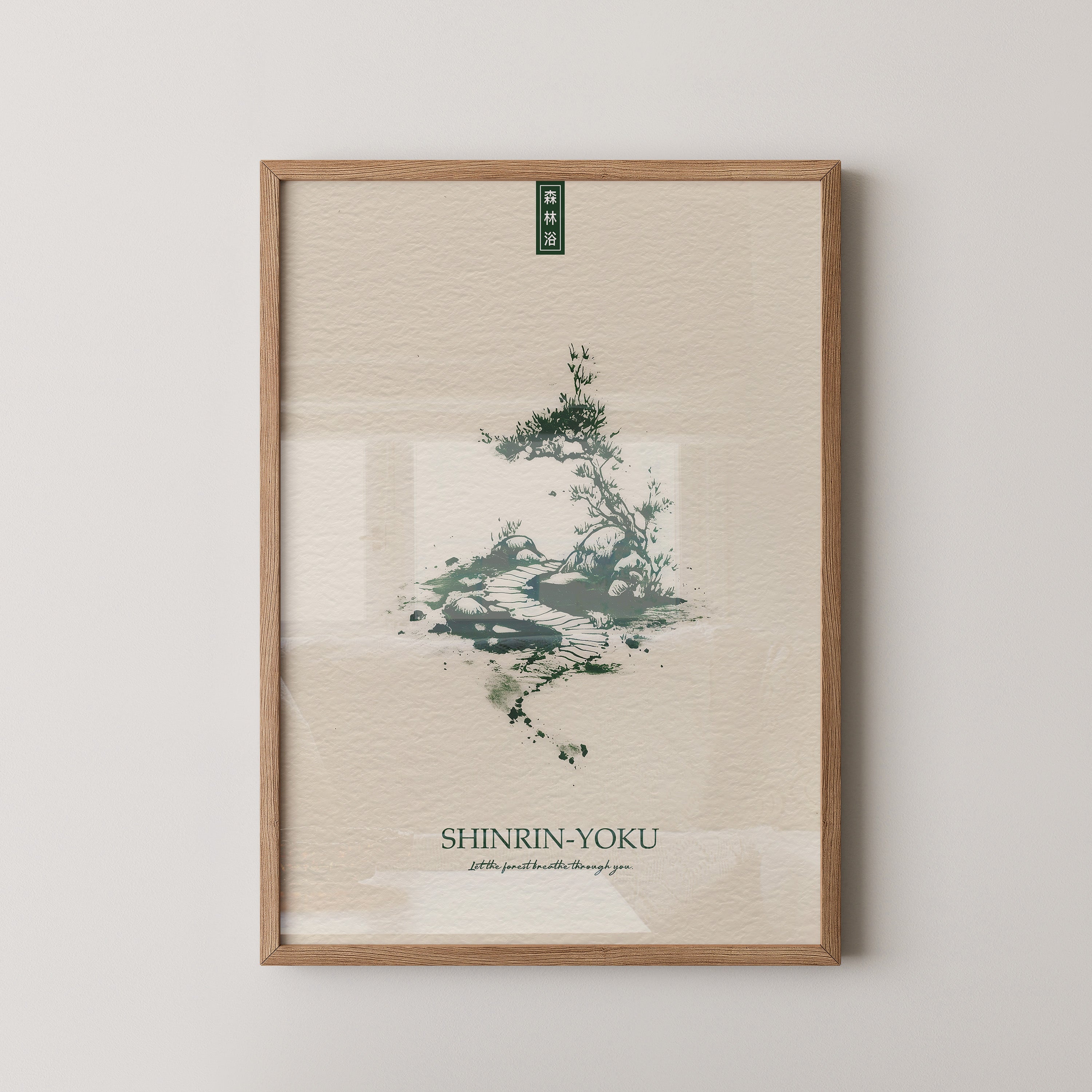 Bonsai Pfad minimalistisch