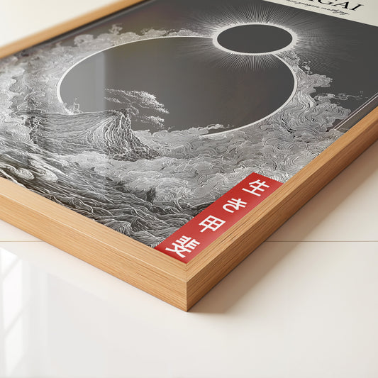 Berglandschaft Grafik Schwarz-Weiß