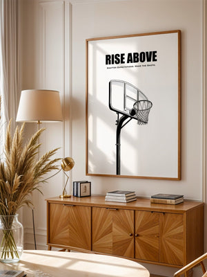 Basketballkorb Schwarzweiß