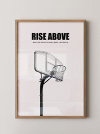 Basketballkorb Schwarzweiß