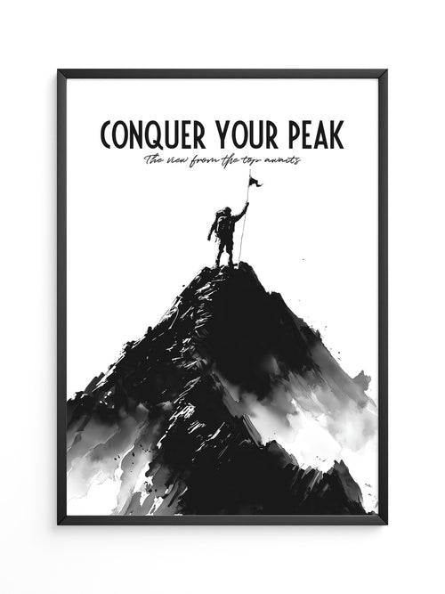 Bergsteiger Gipfel Silhouette Kunst