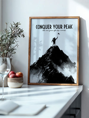 Bergsteiger Gipfel Silhouette Kunst