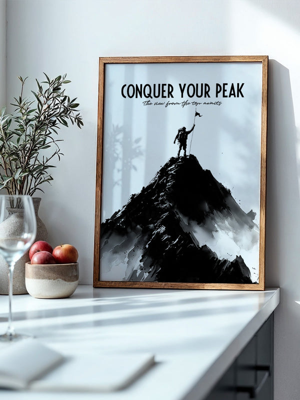 Bergsteiger Gipfel Silhouette Kunst