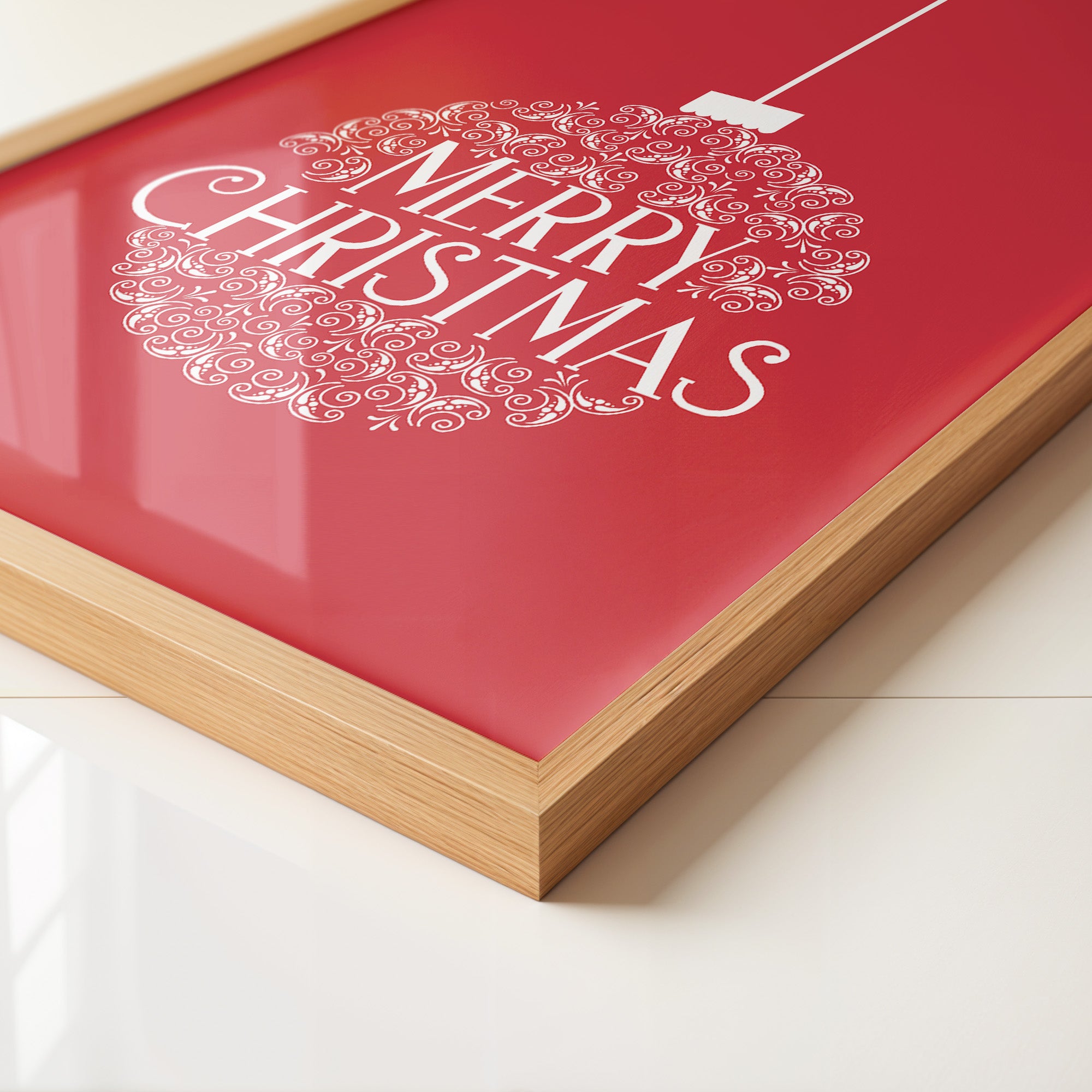 Weihnachtskugel Rot Ornamente