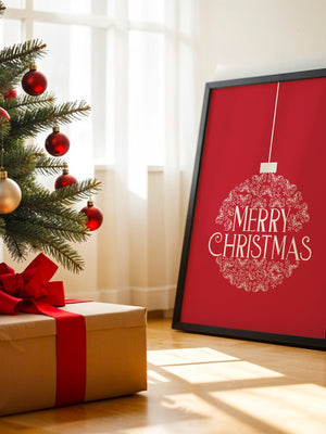 Weihnachtskugel Rot Ornamente