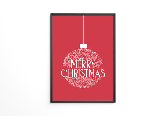 Weihnachtskugel Rot Ornamente