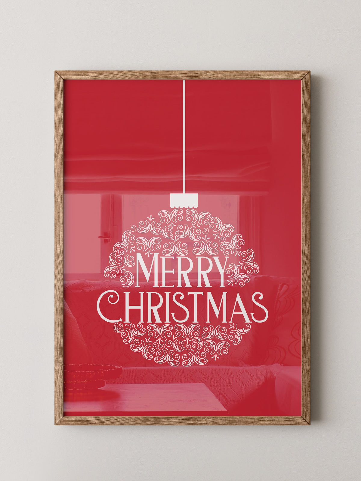 Weihnachtskugel Rot Ornamente