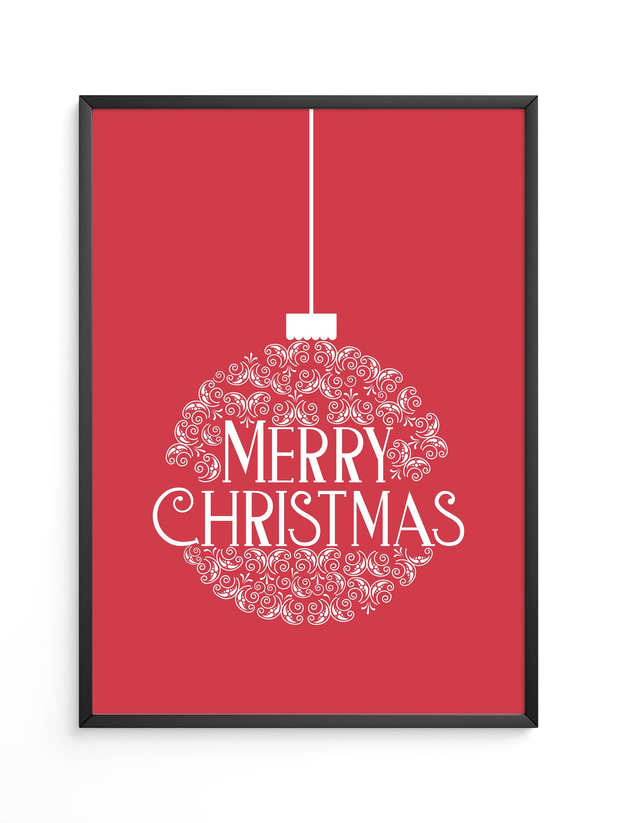 Weihnachtskugel Rot Ornamente